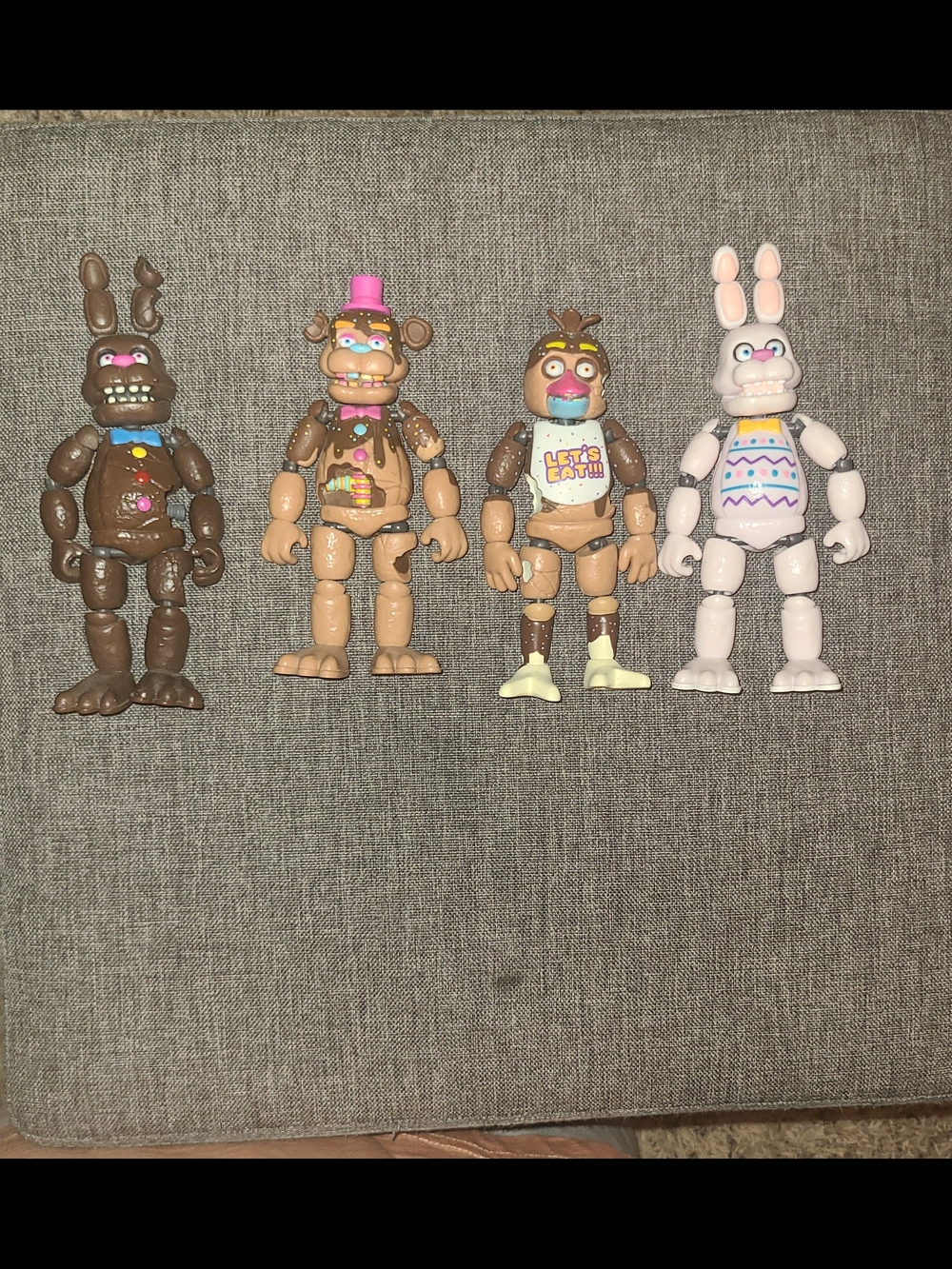 Five Nights At Freddys Easter Action Figures - Multicolor Full Toy Set